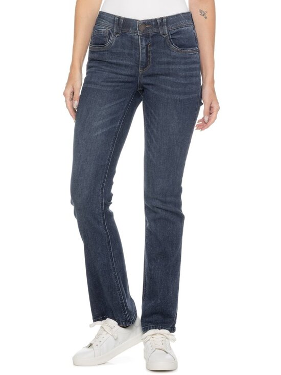 Democracy Denim - Democracy Blue AbSolution Bow Pocket Itty Bitty Bootcut Jeans - High-Rise